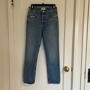 Agolde Riley Long in Cove